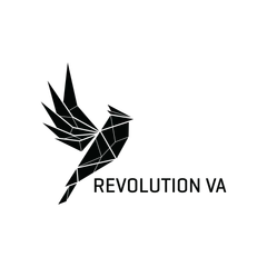 RevolutionVA black logo